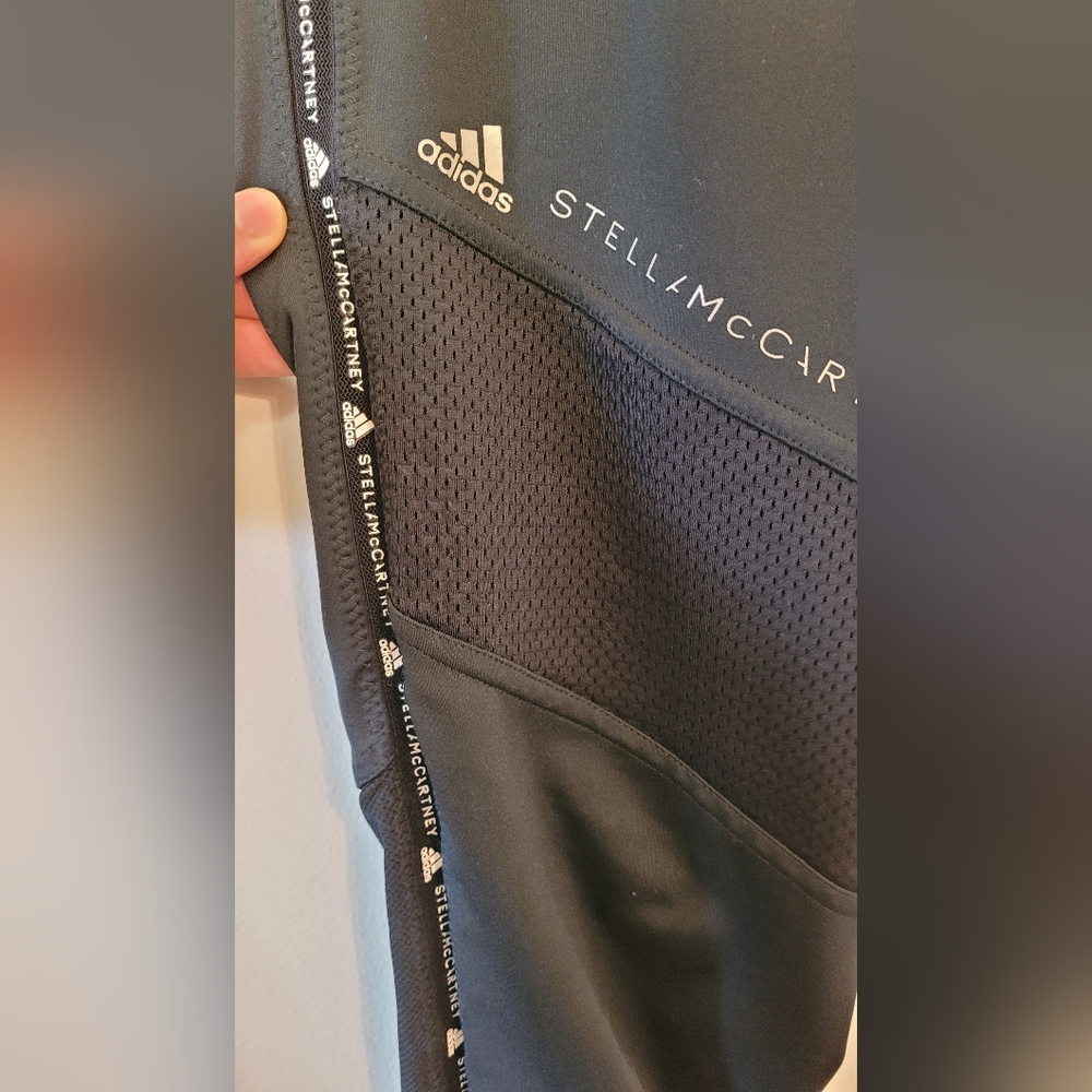 Adidas by Stella McCartney Black & Gray Parley Sport Leggings - M - Picture 5 of 8